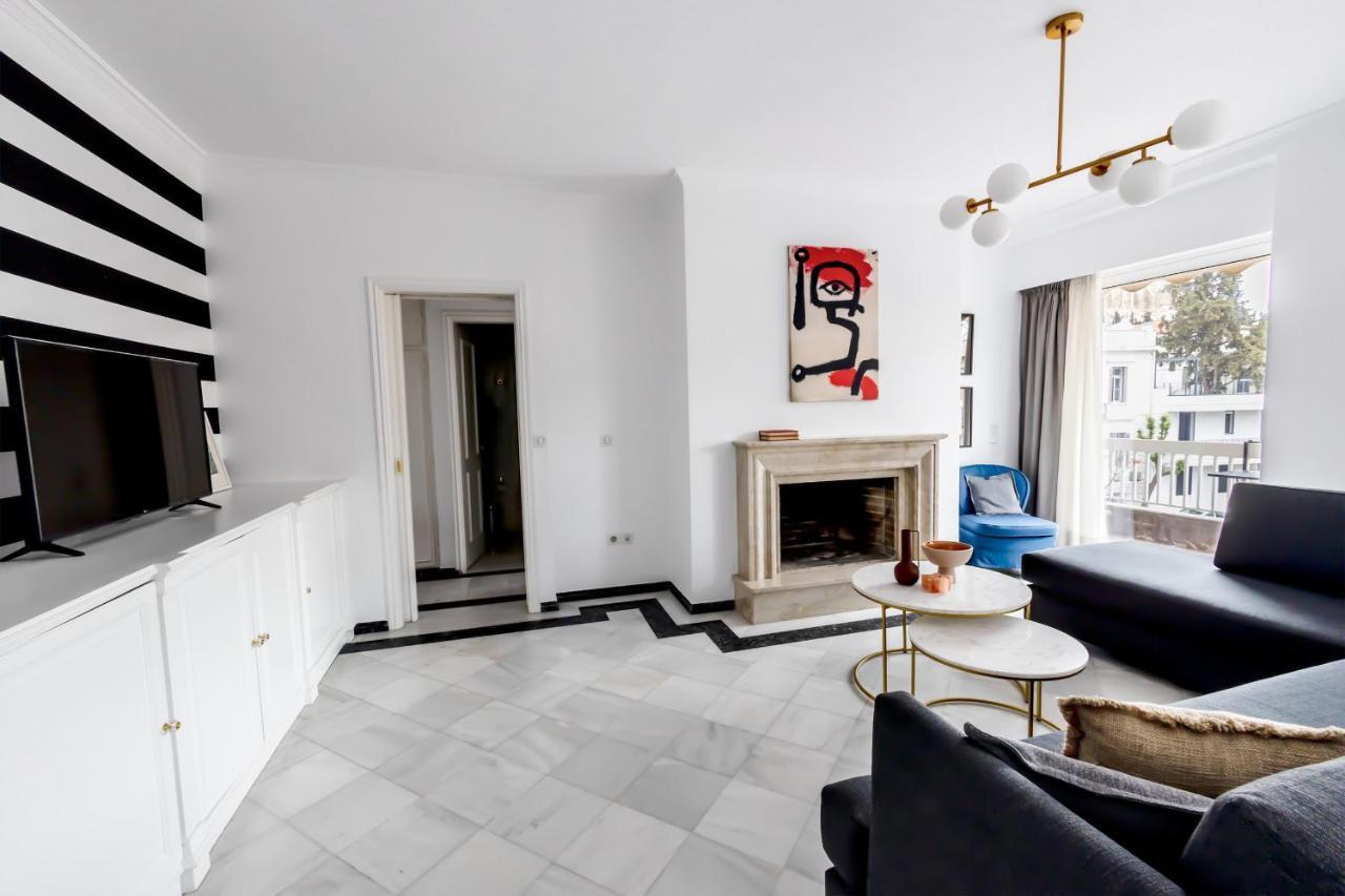 Deco Marble Apt With Acropolis View Athen Exterior foto