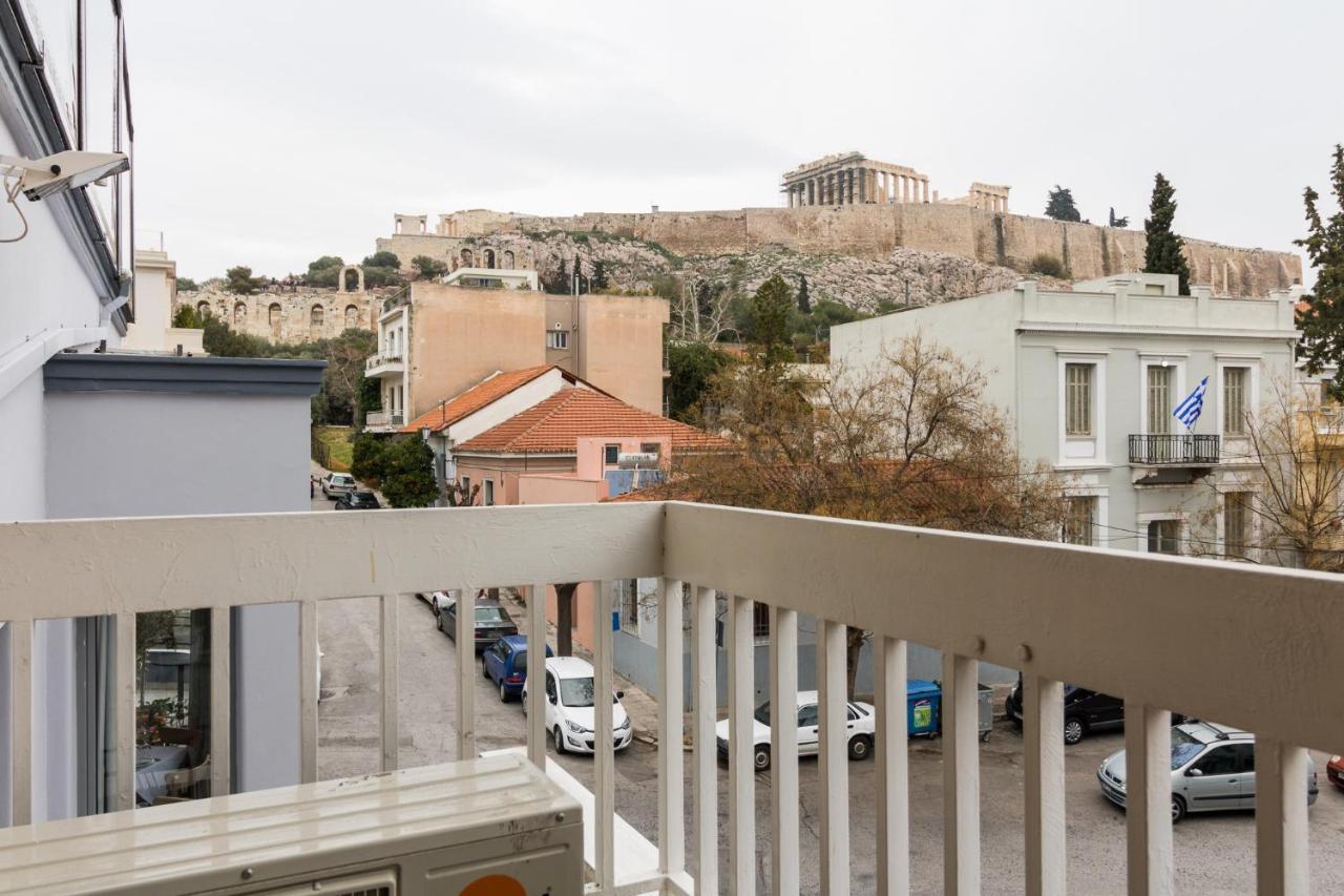 Deco Marble Apt With Acropolis View Athen Exterior foto