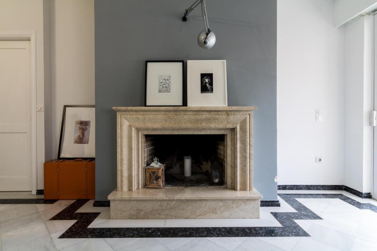 Deco Marble Apt With Acropolis View Athen Exterior foto