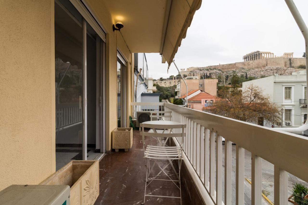 Deco Marble Apt With Acropolis View Athen Exterior foto