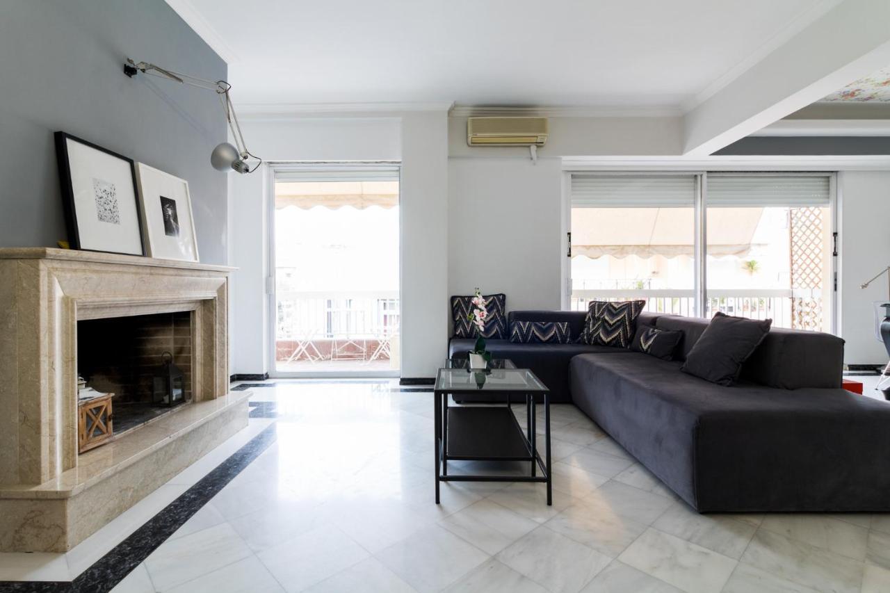 Deco Marble Apt With Acropolis View Athen Exterior foto