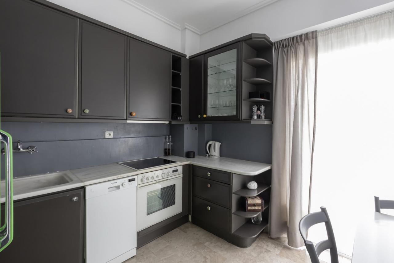 Deco Marble Apt With Acropolis View Athen Exterior foto