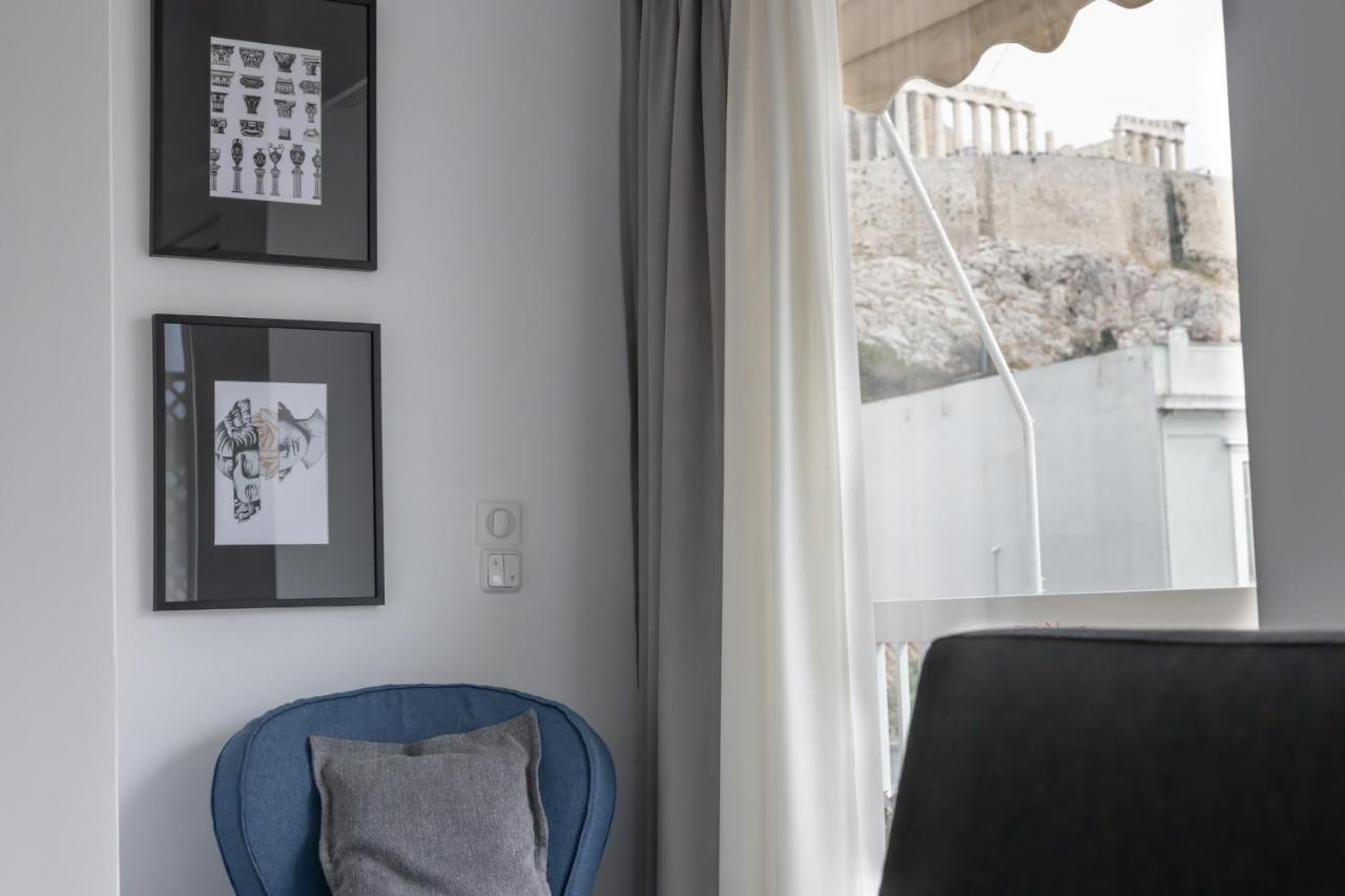 Deco Marble Apt With Acropolis View Athen Exterior foto