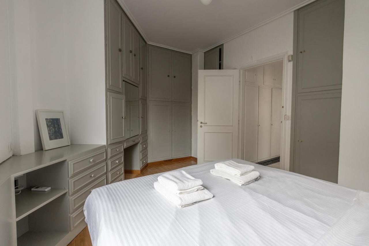 Deco Marble Apt With Acropolis View Athen Exterior foto