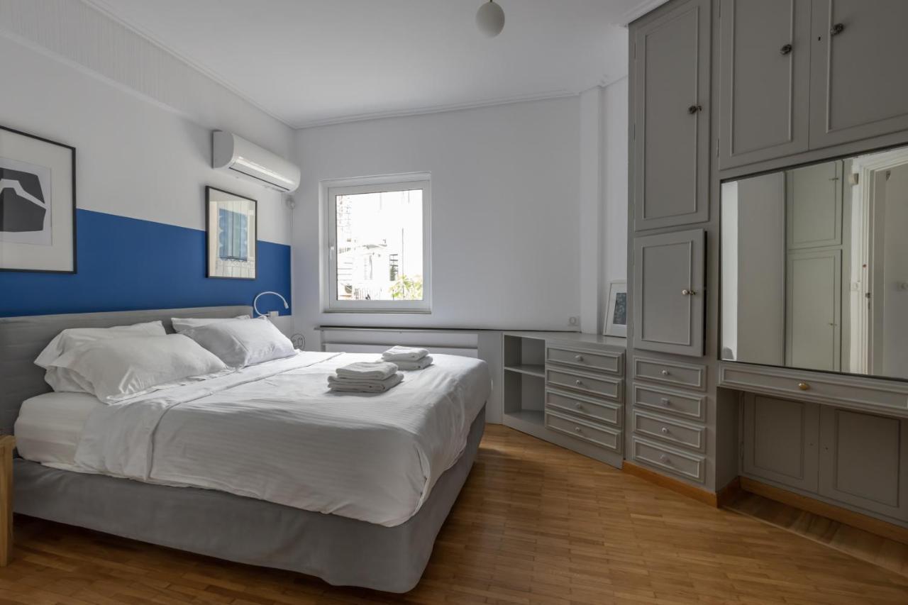 Deco Marble Apt With Acropolis View Athen Exterior foto