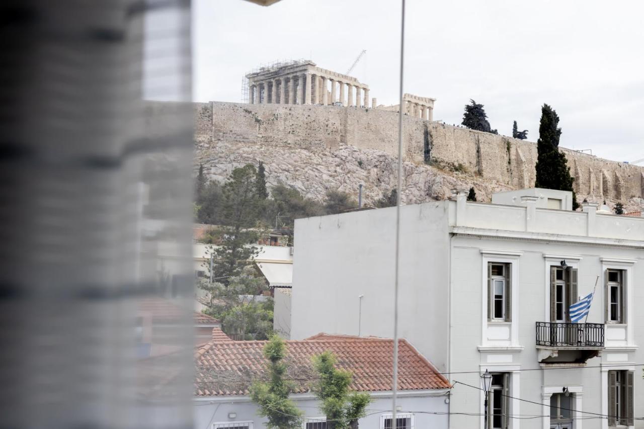 Deco Marble Apt With Acropolis View Athen Exterior foto